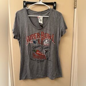 Gray Super Bowl LI Women's T-Shirt